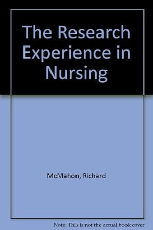 Imagen del vendedor de The Research Experience for Nurses a la venta por WeBuyBooks