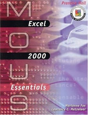 Seller image for MOUS Essentials: Excel 2000 with CD for sale by WeBuyBooks