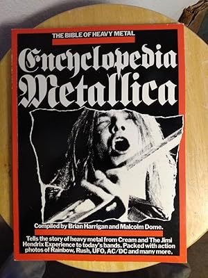 Bild des Verkufers fr Encyclopedia Metallica zum Verkauf von Counterpane Books