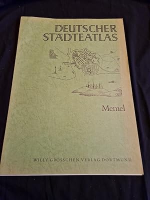 Deutscher Städteatlas: Lieferung II (1979), Nr. 10: Memel (in einer Flügelmappe).