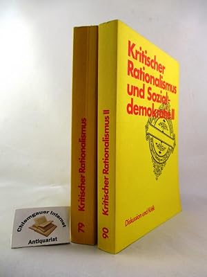 Bild des Verkufers fr Kritischer Rationalismus und Sozialdemokratie. Mit einem Vorwort von Helmut Schmidt. DABEI: Band II :Diskussion und Kritik. ( EA, 1976) Internationale Bibliothek ; Band 79 und 90 zum Verkauf von Chiemgauer Internet Antiquariat GbR