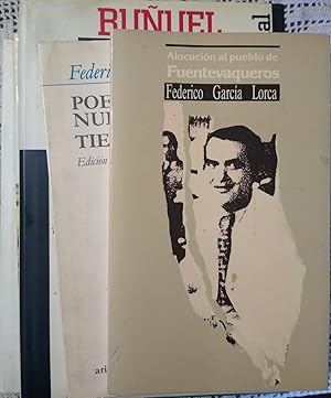 Imagen del vendedor de ALOCUCIN AL PUEBLO DE FUENTEVAQUEROS + POETA EN NUEVA YORK - TIERRA Y LUNA Edicin crtica de Eutimio Martn + BUUEL , LORCA , DAL : EL ENIGMA SIN FIN + LORCA DAL una amistad traicionada + GARCA LORCA , LA BARRACA Y EL GRUPO LITERARIO DEL 27 a la venta por Libros Dickens