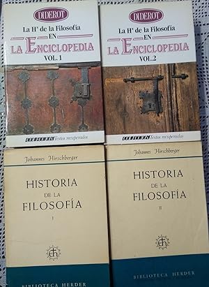 HISTORIA DE LA FILOSOFÍA Tomo I y Tomo II + LA HISTORIA DE LA FILOSOFÍA EN LA ENCICLOPEDIA Volume...