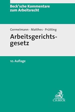 Seller image for Arbeitsgerichtsgesetz (Beck'sche Kommentare zum Arbeitsrecht) for sale by getbooks GmbH