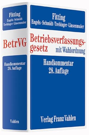 Bild des Verkufers fr Betriebsverfassungsgesetz zum Verkauf von getbooks GmbH