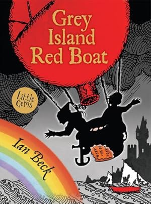 Bild des Verkufers fr Grey Island, Red Boat zum Verkauf von Smartbuy