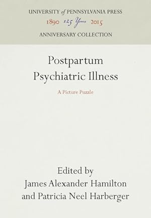 Bild des Verkufers fr Postpartum Psychiatric Illness : A Picture Puzzle zum Verkauf von GreatBookPrices