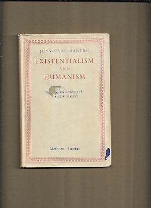 Immagine del venditore per Existentialism and humanism L'existentialisme est un humanisme]. English venduto da Gwyn Tudur Davies