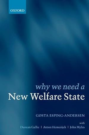 Imagen del vendedor de Why We Need a New Welfare State a la venta por WeBuyBooks