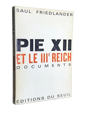 Seller image for Pie XII et le IIIe Reich : documents for sale by Librairie Douin