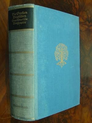 Imagen del vendedor de Die Grossen Deutschen. Neue Deutsche Biographie. Hier: 2. Band (von 4). Mit vielen Beitrgen namhafter Autoren. Mit 146 Bildern, 6 Farbentafeln und 4 Faksimiles. a la venta por Antiquariat Tarter, Einzelunternehmen,