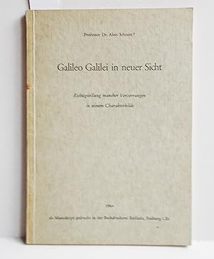 Bild des Verkufers fr Galileo Galiei in neuer Sicht zum Verkauf von Antiquariat Zinnober