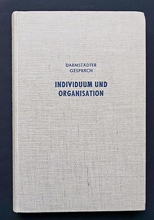 Imagen del vendedor de Individuum und Organisation. a la venta por Versandantiquariat Wolfgang Petry