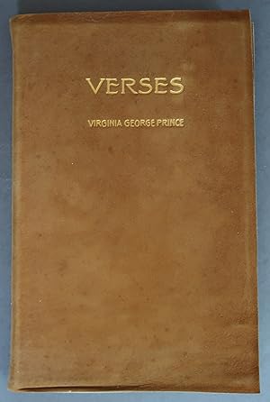 Immagine del venditore per Verses venduto da Dale A. Sorenson