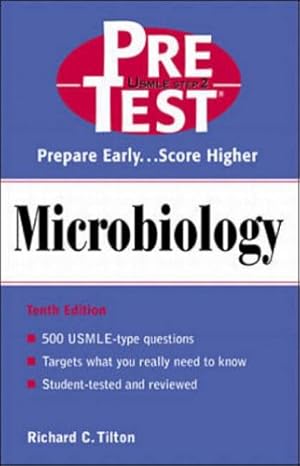 Bild des Verkufers fr Microbiology (PreTest Basic Science) zum Verkauf von WeBuyBooks