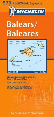 Bild des Verkufers fr Baleares: No.579 (Michelin Maps) zum Verkauf von WeBuyBooks