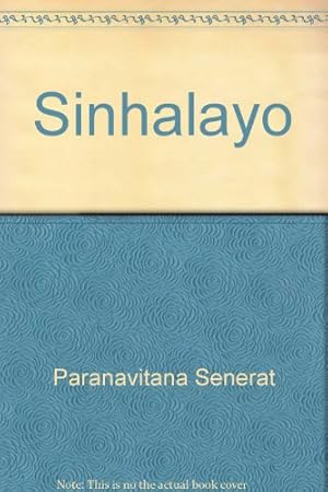 Image du vendeur pour SINHALAYO mis en vente par WeBuyBooks