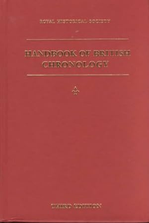 Seller image for Handbook of British Chronology for sale by GreatBookPrices