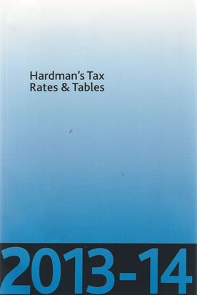 Seller image for Hardman's Tax Rates and Tables 2012-13 2012-13 for sale by WeBuyBooks