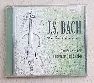 Imagen del vendedor de J.S. BACH - VIOLIN CONCERTOS (CD) a la venta por Libros con Vidas