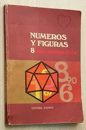 Imagen del vendedor de NMEROS Y FIGURAS 8. Area matemtica (8 EGB. Libro bsico de consulta / Ed. Everest, 1974) a la venta por Libros con Vidas