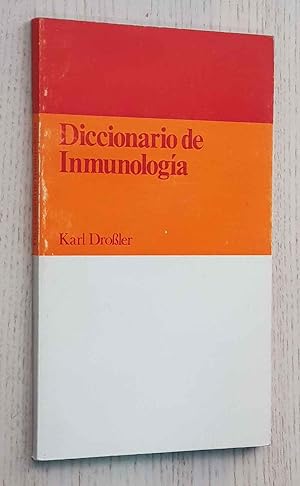 Seller image for DICCIONARIO DE INMUNOLOGA for sale by Libros con Vidas