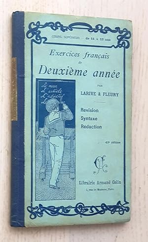 EXERCICES FRANCAIS DE DEUXIEME ANNÉE