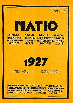 NATIO : Reviev of national questions in Poland = Pismo poswiecone sprawom narodowodciowym w Polsc...
