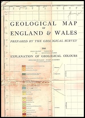 Geological Survey of Great Britain: Sheet 2: First Edition 1948: CLOTH MAP (Ten Miles to One Inch...