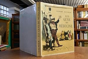 Image du vendeur pour Les Gens de Medicine dans l`oeuvre de Daumier. Catalogue raisonne de Jean Adhemar. mis en vente par Gppinger Antiquariat
