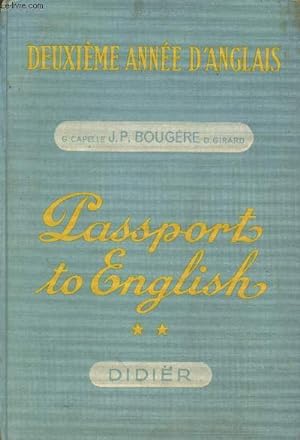 Seller image for Passport to English II for sale by Le-Livre