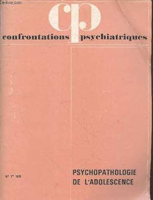 Bild des Verkufers fr Confrontations psychiatriques n7 - 1971 : Psychopathologie de l'adolescence. Sommaire : W.A. SCHONFELD La psychiatrie de l'adolescent un dfi pour tous les psychiatres 9 / AS. HENDERSON, J. KRUPINSKI et A. STOLLER L'application de l'pidmiologie etc. zum Verkauf von Le-Livre