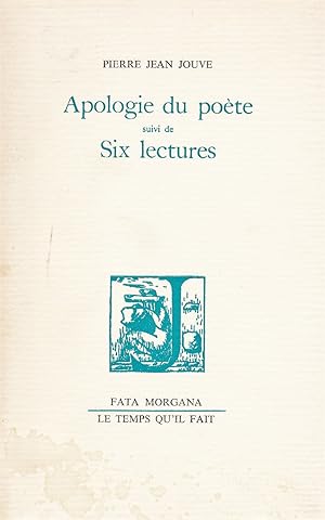 Apologie du poète suivi de Six lectures