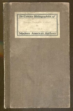 A Bibliography of the Writings of James Branch Cabell