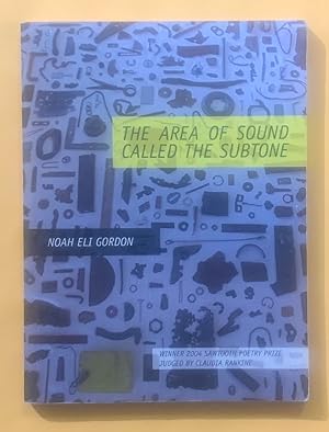 Seller image for The Area of Sound Called The Subtone for sale by Exchange Value Books