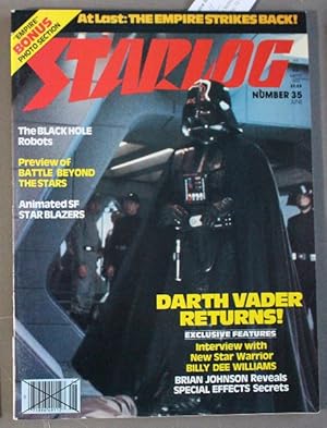 STARLOG Magazine #35 June/1980; DARTH VADER Returns PHOTO Cover; Star Wars; The Empire Strikes Ba...