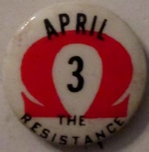 April 3. The Resistance Omega Pinback