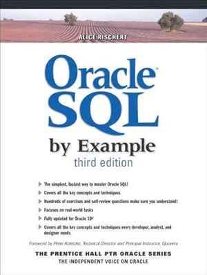 Immagine del venditore per Oracle SQL by Example (Prentice Hall Ptr Oracle Series) venduto da WeBuyBooks