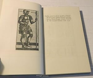 Bild des Verkufers fr TROILUS AND CRESSIDA. Rendered into Modern English Verse by George Philp Krapp. [SIGNED by the book's designer GEORGE W. JONES]. zum Verkauf von Blue Mountain Books & Manuscripts, Ltd.