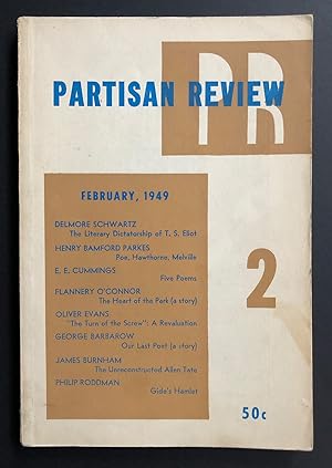 Imagen del vendedor de Partisan Review, Volume 16, Number 2 (XVI; February 1949) - includes The Heart of the Park (later revised as a chapter of Wise Blood) by Flannery O'Connor a la venta por Philip Smith, Bookseller