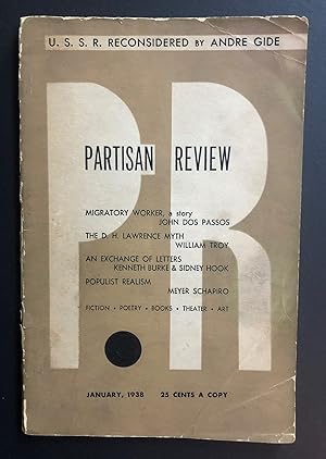 Bild des Verkufers fr Partisan Review, Volume 4, Number 2 (IV; January 1938) zum Verkauf von Philip Smith, Bookseller