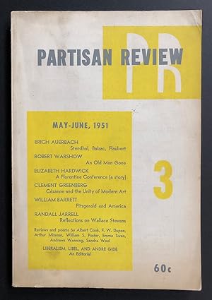 Seller image for Partisan Review, Volume 18, Number 3 (XVIII; May - June 1951) for sale by Philip Smith, Bookseller