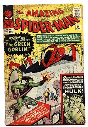 Amazing Spider-Man #14 -- 1st GREEN GOBLIN -- Marvel Silver-Age -- COMIC BOOK