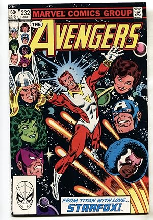 AVENGERS #231-STARFOX-MARVEL-comic book VF/NM