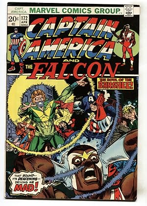 CAPTAIN AMERICA AND THE FALCON #172 X-MEN CROSSOVER comic book