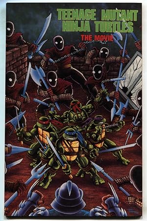 TEENAGE MUTANT NINJA TURTLES The Movie Comic Book-1990 Archie NM-
