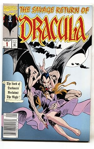 Bild des Verkufers fr Savage Return of Dracula #1 1992-Newsstand-First issue-comic book zum Verkauf von DTA Collectibles