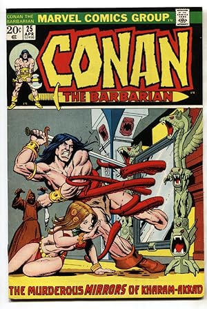 CONAN THE BARBARIAN #25--comic book--1973--MARVEL--comic book--VF-