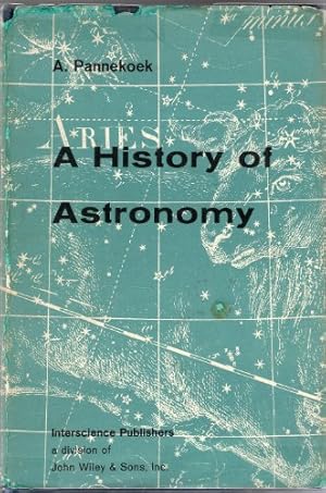 Seller image for A History of Astronomy for sale by WeBuyBooks