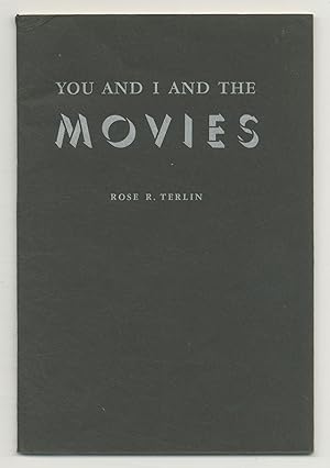 Imagen del vendedor de You and I and the Movies a la venta por Between the Covers-Rare Books, Inc. ABAA